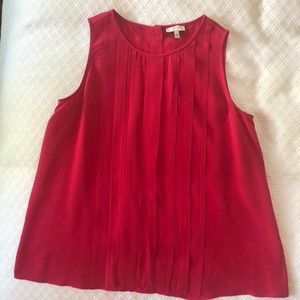 Joie Silk Top with Gold Buttons